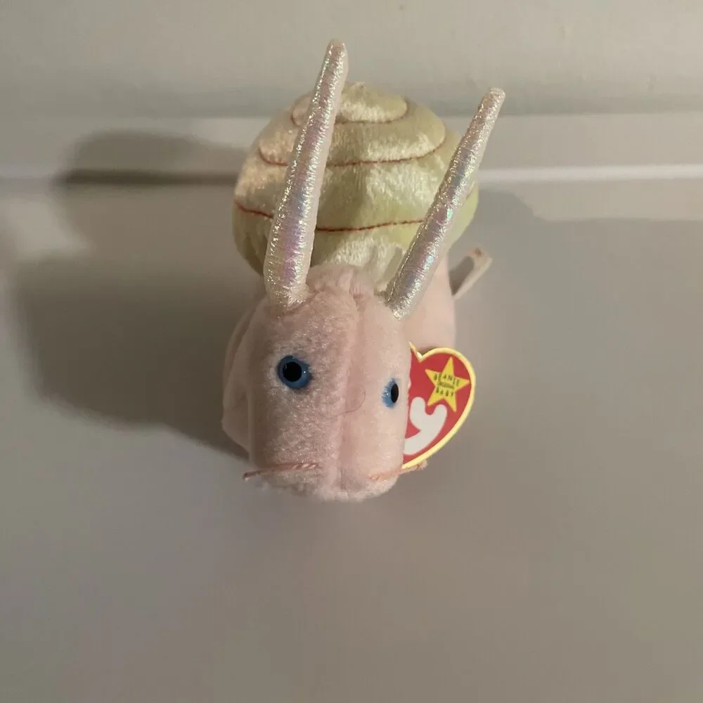 RETIRED - Ty Beanie Baby Swirly Snail 1999